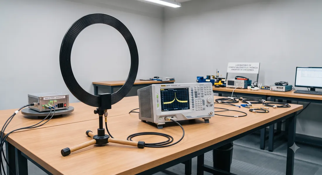 Laboratorio de compatibilidad electrónica — ensayos de emisiones
